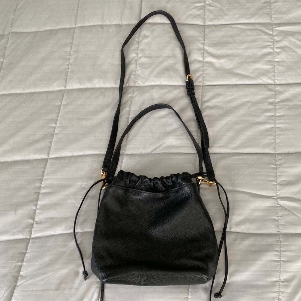 Vince Camuto 100% genuine leather drawstring purse